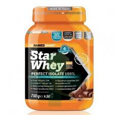 Named Linea Benessere ed Energia Star Whey Proteine Gusto Sublime Chocolat 750 g