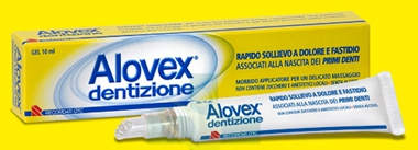 Alovex Linea Dentizione Gel Lenitivo Nascita Primi Dentini 10 ml