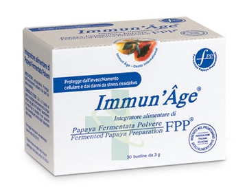 ImmunAge Linea Intergatori Rigeneranti Papaya Liofilizzata 30 Buste Orosolubili