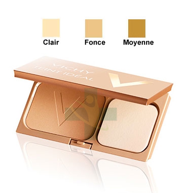 Vichy Linea Teint Ideal Fondotinta Illuminante in Polvere Compatto Colore Clair