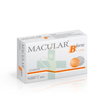 Sooft Italia Linea Salute degli Occhi Macular B Forte Integratore 20 Compresse