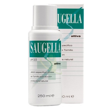 Saugella Linea Attiva Verde Dermoliquido Detergente Intimo Delicato 250 ml