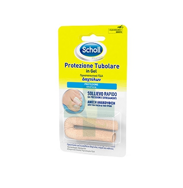 Scholl Linea Calli e Durezze Trattamento Dolore 1 Protezione tubolare in Gel
