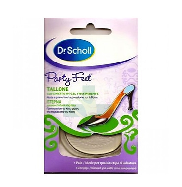 Scholl Linea Party Feet Trattamento Dolore Cuscinetto Tallone in Morbido Gel
