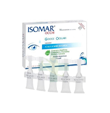 Isomar Linea Pulizia e Salute degli Occhi Soluzione in Gocce Oculari 15 Fialette
