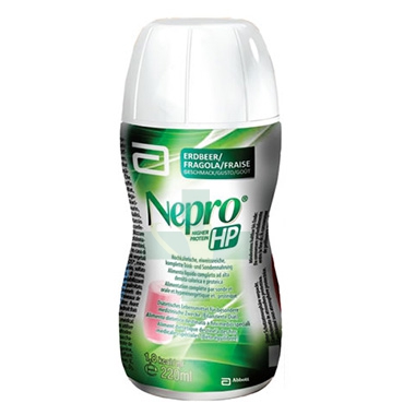 Abbott Linea Nutrizione Domiciliare Nepro HP Prebiotici 220 ml Gusto Fragola
