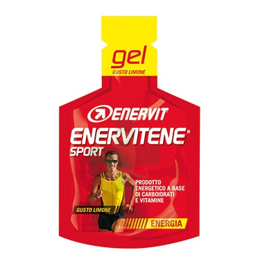 Enervit Sport Linea Energia Enervitene 1 Gel Pack 25 ml Gusto Limone