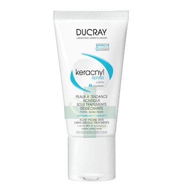Ducray Linea Pelle Acneica e Grassa Keracnyl Repair Crema Riparatrice 50 ml