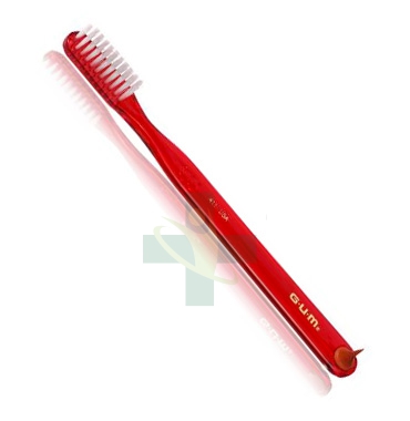 GUM Linea Igiene Dentale Quotidiana Classic 410 Spazzolino Medio Compatto