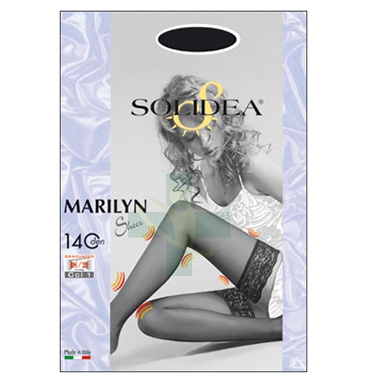 Solidea Linea Preventiva Marilyn Calza Autoreggente 140 Den Graduata 3-ML Glac