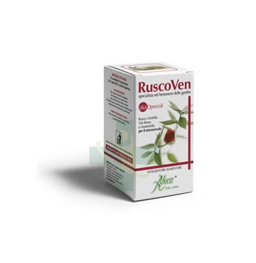 Aboca Integratori Linea Gambe e Microcircolo Ruscoven Plus 50 Opercoli