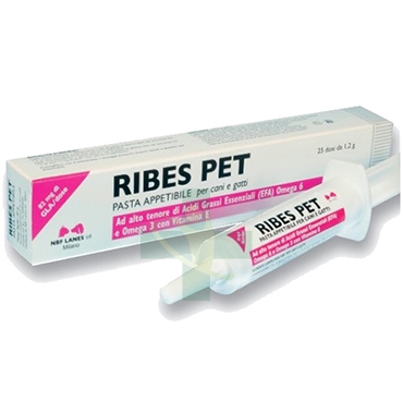 N.B.F. Lanes Linea Animali Domestici Ribes Pet Pasta Appetibile Cani Gatti 30 g