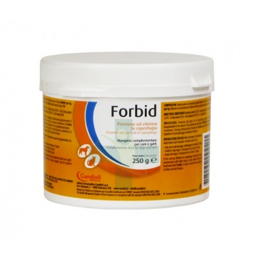 Candioli Linea Animali Domestici Forbid Cani e Gatti Coprofagia Polvere 250 g