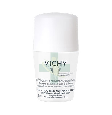 Vichy Linea Deo Deodorante Delicato Roll-on per Pelli Sensibili o Depilate 50 ml