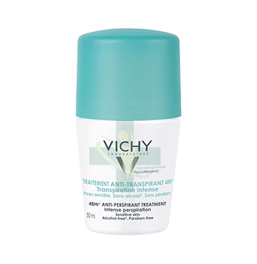 Vichy Linea Deo Anti-Traspirante Deodorante Roll-on con Sali Di Alluminio 50 ml