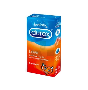 Durex Linea Classica Love Easy On Condoms Confezione con 12 Profilattici