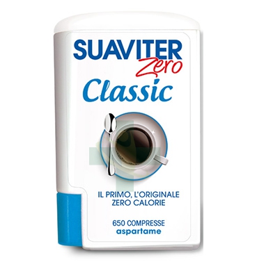 Suaviter Linea Alimentazione Speciale Zero Classic Aspartame 650 Compresse