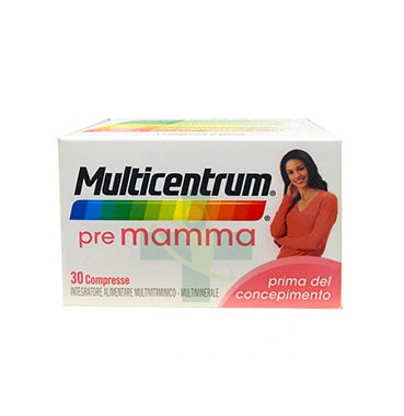Multicentrum Linea Gravidanza Pre-Mamma Integratore Alimentare 30 compresse