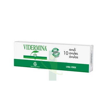 Vidermina Linea Verde CLX Intima 10 Ovuli Lenitivi Emollienti Riequilibranti