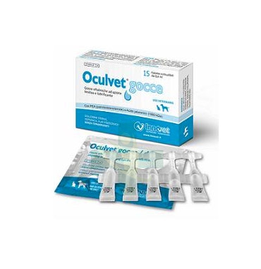 Innovet Linea Animali Domestici Oculvet Cani e Gatti Igiene Oculare 15 Fiale