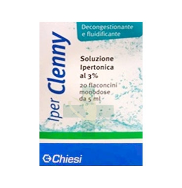 Chiesi Linea Pulizia del Naso Clenny A Soluzione Ipertonica 20 Flaconcini 5 ml