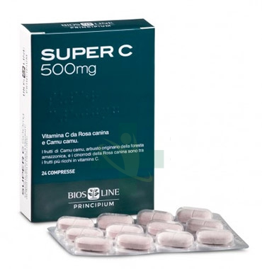 Bios Line Linea Difese Principium Super C 500 Integratore 24 Compresse