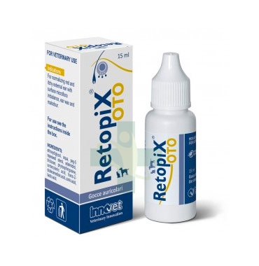 Innovet Linea Animali Domestici Retopix Oto Gocce Lenitive Cani e Gatti 15 ml