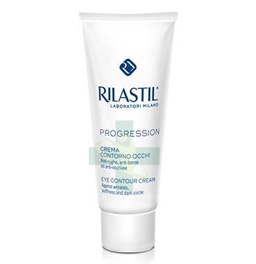 Rilastil Linea Progression Contorno Occhi Crema Anti-Borse Occhiaie e Rughe 15ml