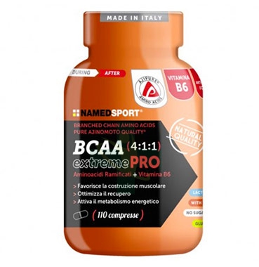 Named Sport Linea Integrazione Sportiva BCAA Extreme 4:1:1 Pro 110 Compresse