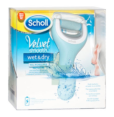 Scholl Linea Pedicure Professionale Velvet Smooth Wet&Dry Roll Levigante