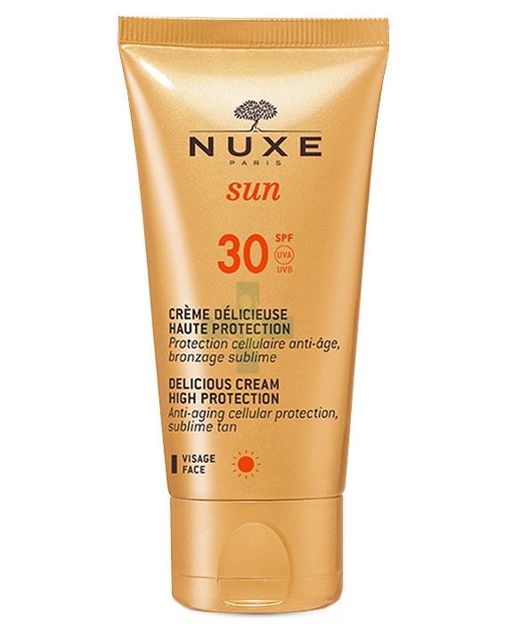 Nuxe Sun Linea Solare SPF30 Creme Delicieuse Visage Alta Protezione Viso 50 ml
