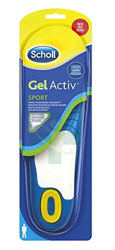 Scholl Linea Benessere dei Piedi Gel Activ Sport 1 Paio di Solette Uomo