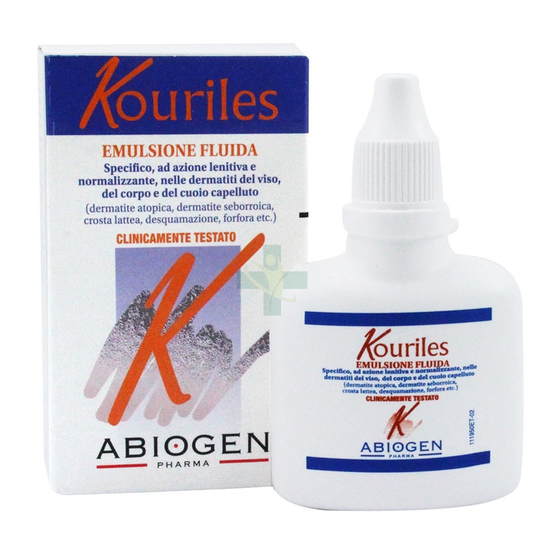 Abiogen Kouriles Emulsione Fluida Lenitiva nelle Dermatiti 30 ml