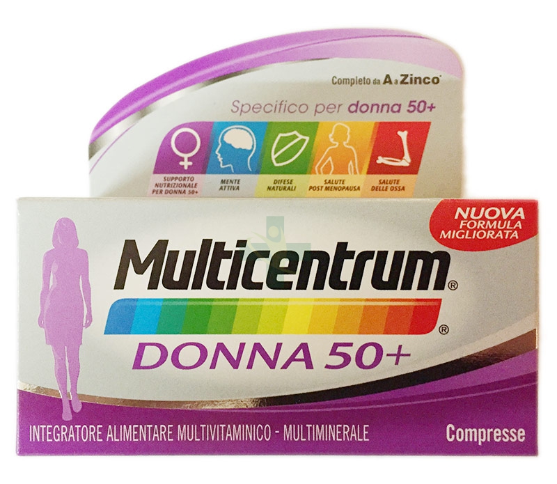 Multicentrum Vitamine Minerali Donna 50+ 30 CPR