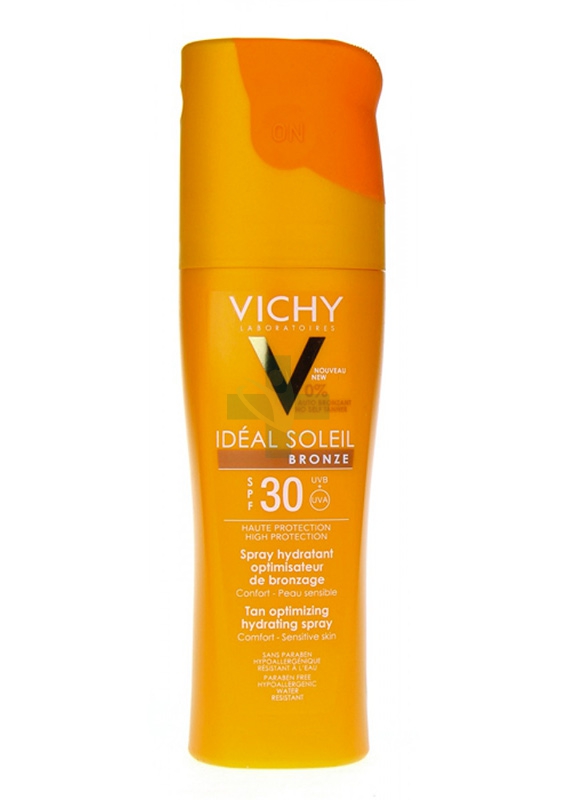 Vichy Linea Ideal Soleil SPF30 Spray Bronze Idratante Abbronzatura Rapida 200 ml