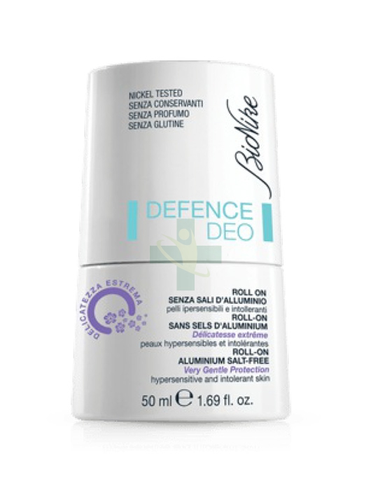 BioNike Linea Defence Deo Roll-on Senza Sali Pelli Sensibili Intolleranti 50 ml