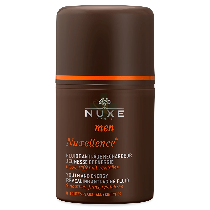 Nuxe Linea Men Nuxellence Fluide Anti-Age Fluido Energizzante Anti-Et Uomo 50ml