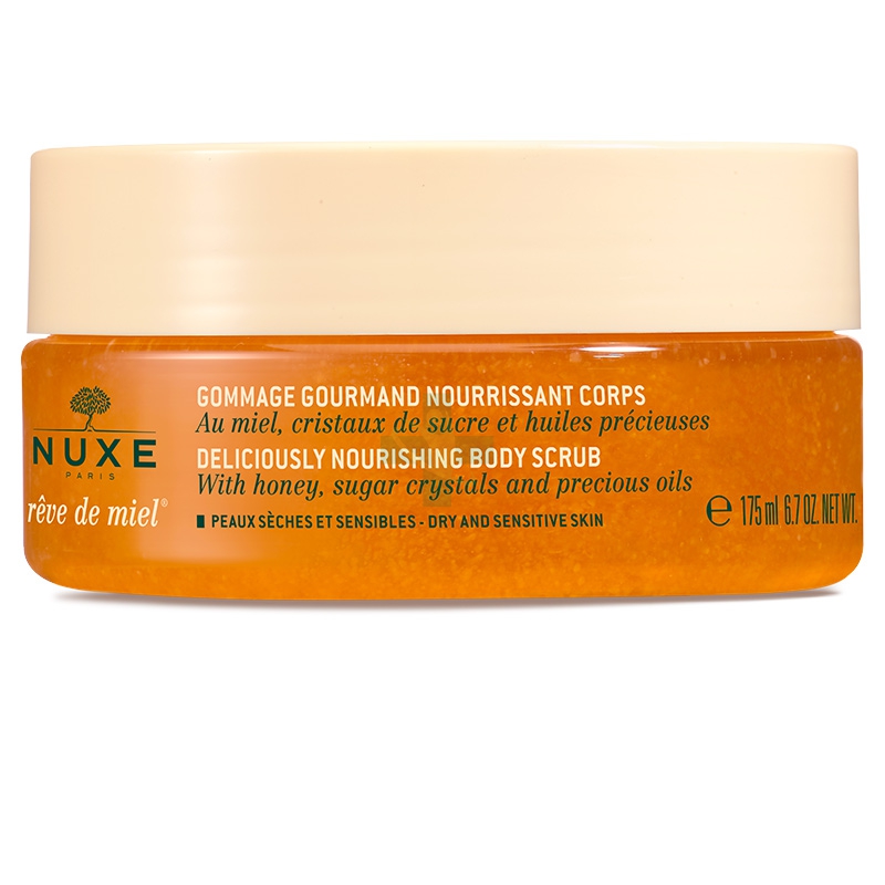 Nuxe Linea Reve de Miel Gommage Gourmand Scrub Corpo Nutriente al Miele 175 ml
