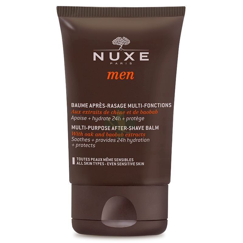 Nuxe Linea Men Baume Apres Rasage Dopobarba Multifunzione Lenitivo Uomo 50 ml