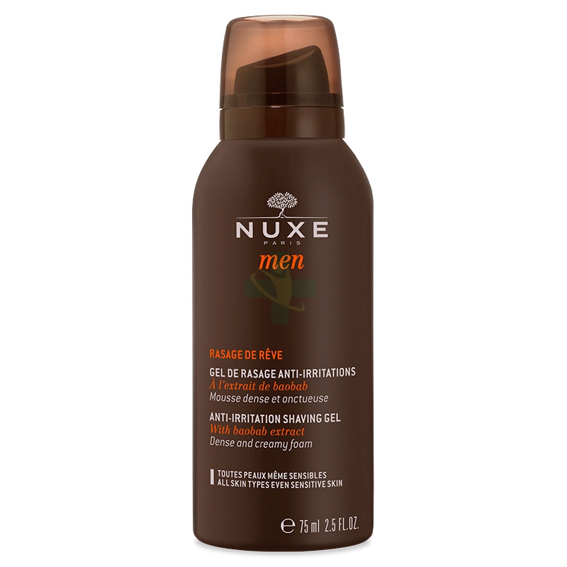Nuxe Linea Men Rasage de Reve Gel da Barba Lenitivo Anti-Irritazioni Uomo 50 ml