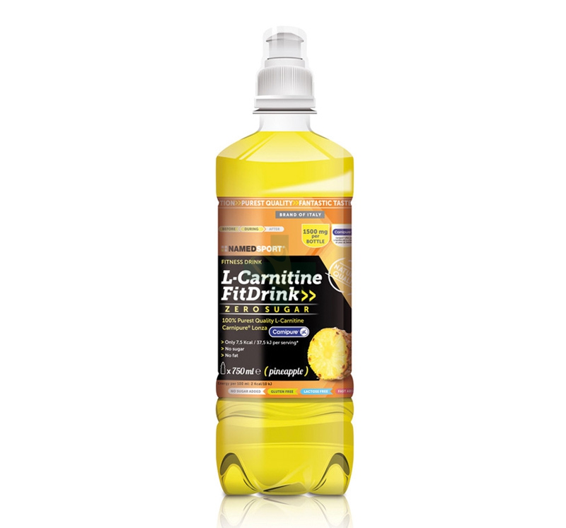 Named Sport Linea Integrazione Sportiva L-Carnitine Fit Drink Ananas 500 ml