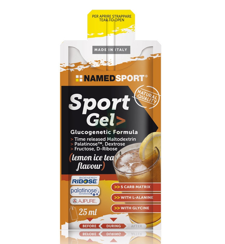 Named Sport Linea Integrazione Sportiva Sport Gel Integratore Lemon Ice tea 25ml