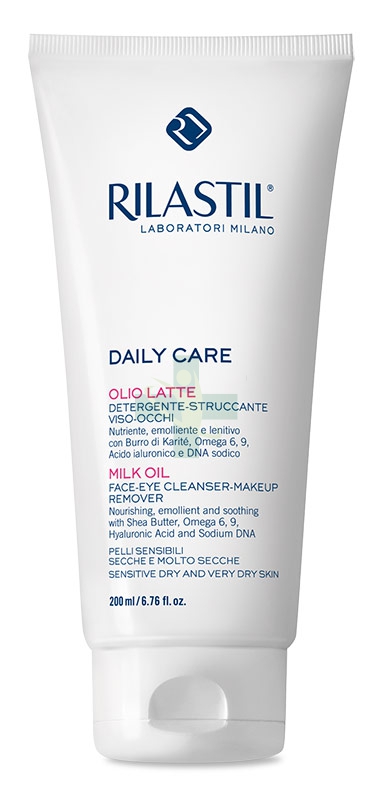 Rilastil Linea Daily Care Olio Latte Detergente Struccante Pelli Secche 400 ml