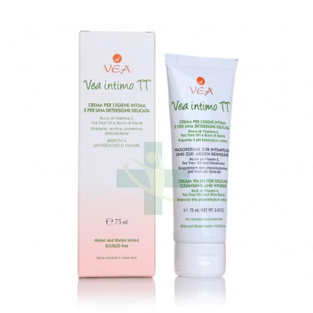 VEA Linea Pelli Sensibili Intimo TT Crema Detergente Idratante Lenitiva 75 ml