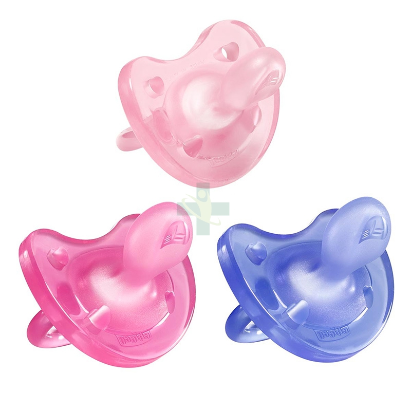 Chicco Linea Allattamento Gommotto Colorato in Silicone 12+ Mesi