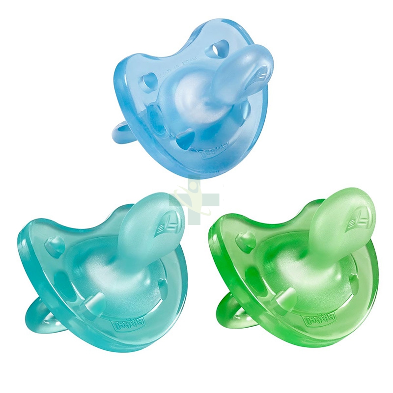 Chicco Linea Allattamento Gommotto Colorato in Silicone 12+ Mesi