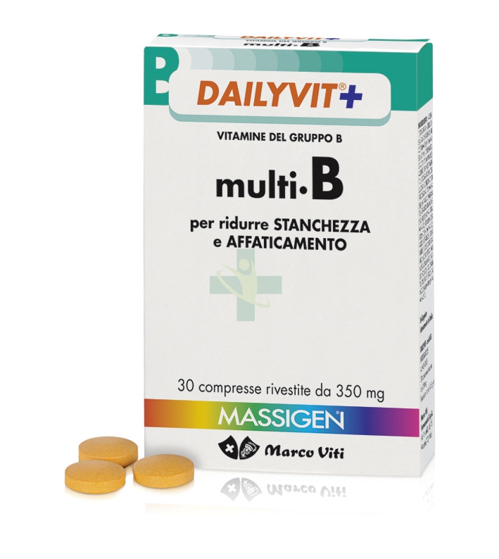 Massigen Linea Vitamine Minerali Dailyvit+ Multi B Integratore 30 Compresse