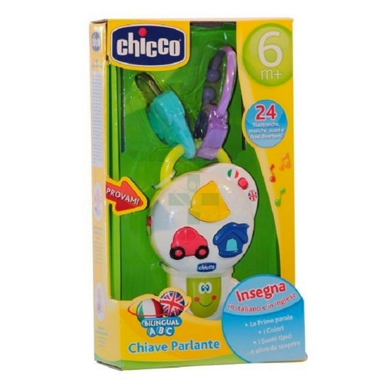 Chicco Linea Giochi Uditivi Manuali Happy Colors Chiave Parlante Et 6 m+