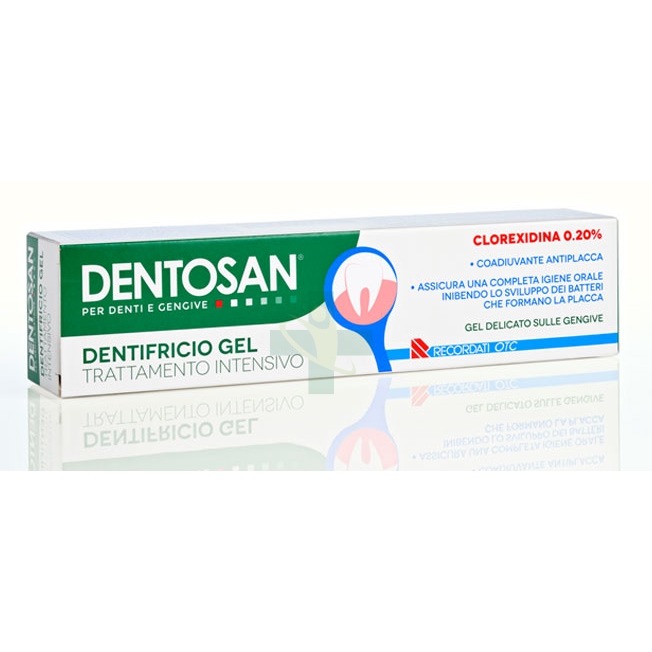 Dentosan Linea Igiene Dentale Quotidiana Dentifricio Gel 0,2% Clorexidina 75 ml