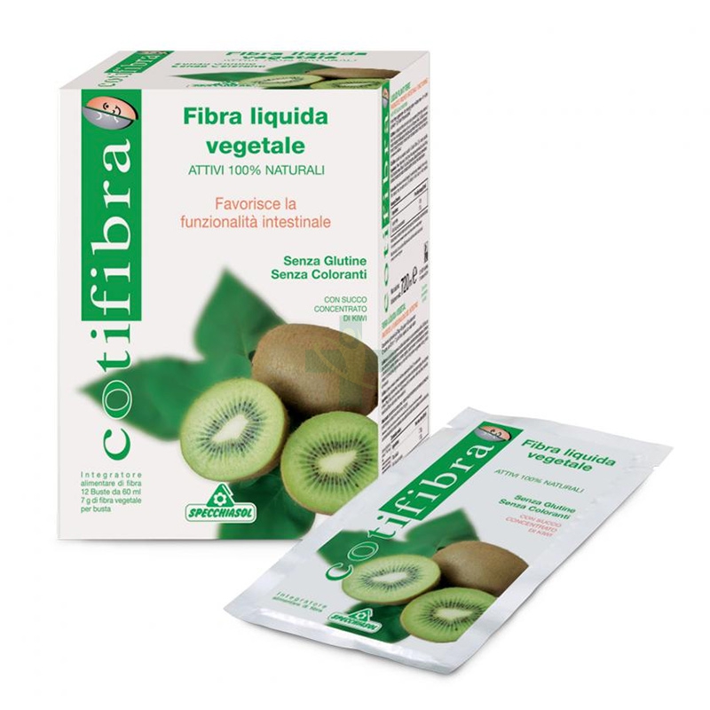 Specchiasol Linea Intestino Sano Cotifibra Fibra Vegetale Liquida 12 Buste